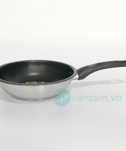 Chảo chiên trứng inox 16cm không dính 3 đáy Fivestar