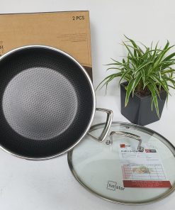 Alternative view of Chảo 3 lớp inox 304 chống dính Fivestar 26cm