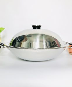 Bộ chảo xửng hấp inox 304 Zebra 38cm - Sản xuất tại Thái Lan