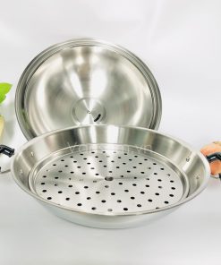 Alternative view of Bộ chảo xửng hấp inox 304 Zebra 38cm - Sản xuất tại Thái Lan
