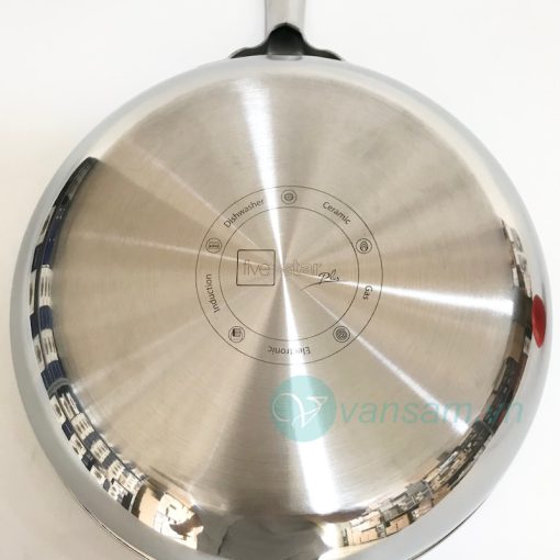 Chảo inox 304 Fivestar Blackcube chống dính 26cm - Ảnh 4
