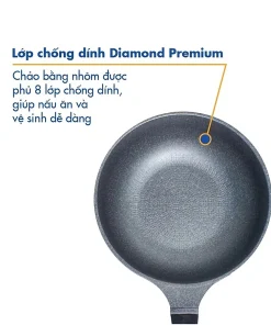 Alternative view of Chảo Korea King Diamond KW26DI Hàn Quốc 26cm