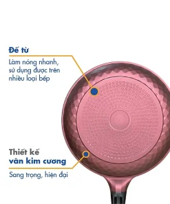 Chảo Korea King Diamond KW26DI Hàn Quốc 26cm