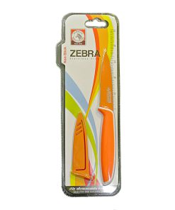 Dao chống dính Zebra 3.5 inches màu cam