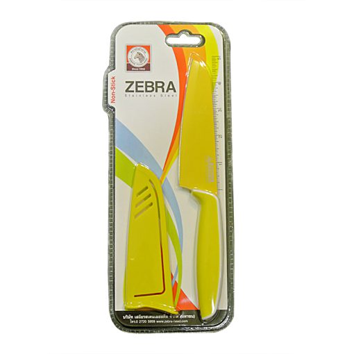 Dao chống dính Zebra 5 inches màu vàng