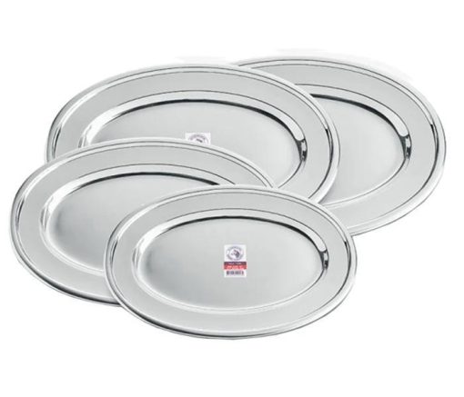 Dĩa Oval inox 304 Zebra Thái Lan 45cm - Ảnh 4