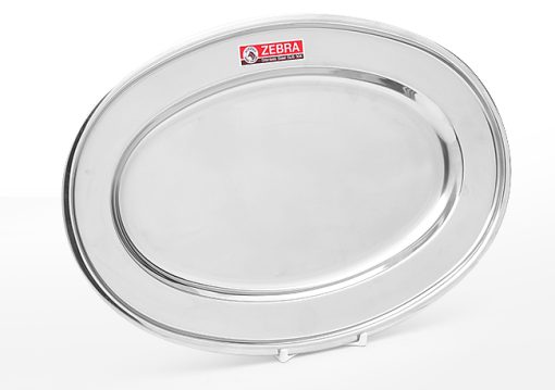 Dĩa Oval inox 304 Zebra Thái Lan 45cm - Ảnh 2