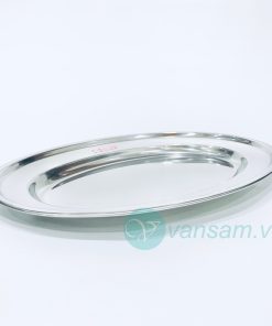Dĩa Oval inox 304 Zebra Thái Lan 45cm