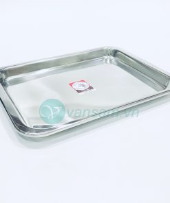 Alternative view of Khay inox 304 Zebra Thái Lan 12" (30cm)