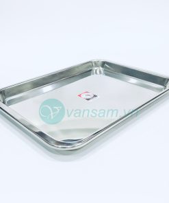 Khay inox 304 Zebra Thái Lan 16" (40cm)