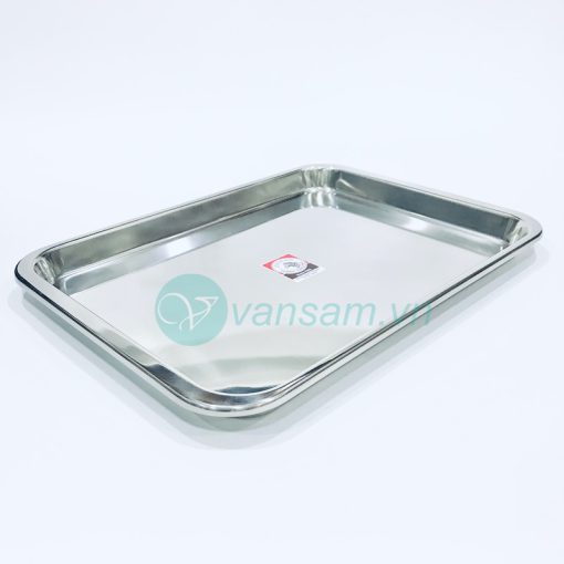 Khay inox 304 Zebra Thái Lan 16" (40cm)