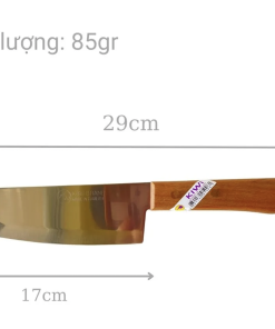 Alternative view of Dao thái thịt Kiwi cán gỗ KW173