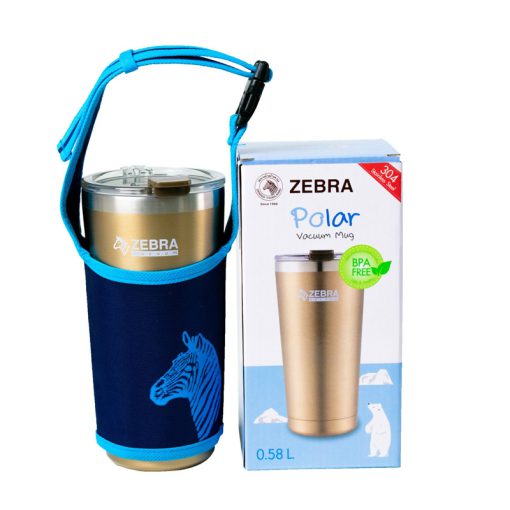 Ly giữ nhiệt inox 304 Zebra Thái Lan 580ml - màu gold