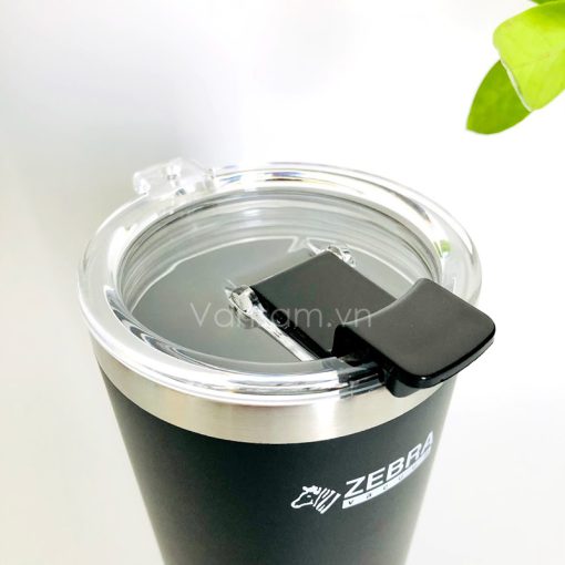 Ly giữ nhiệt Zebra Thái Lan 870ml màu đen - Ảnh 2