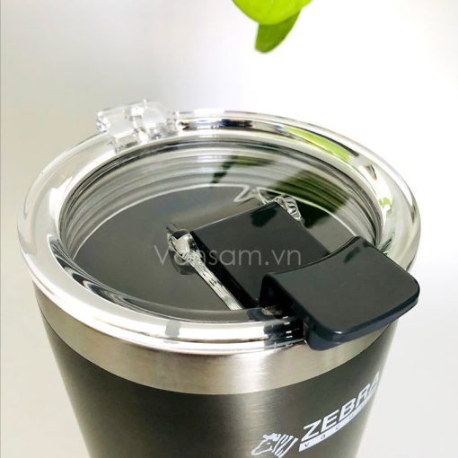 Ly giữ nhiệt Zebra Thái Lan 870ml màu xám - Ảnh 2