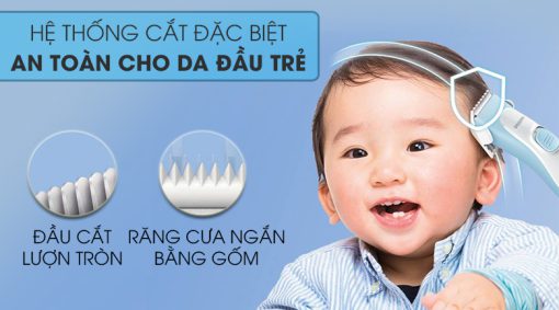 Máy cắt tóc trẻ em Philips HC1055 chính hãng - Ảnh 7