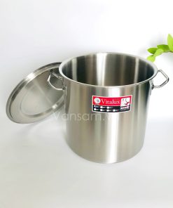 Alternative view of Nồi hầm inox 304 thân cao 3 đáy Zebra 28x28cm, 17.2L