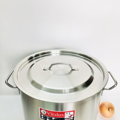 Nồi inox 304 cao cấp 3 đáy Zebra 32cm cao - Thái Lan - Ảnh 6