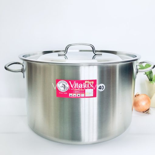Nồi 3 đáy inox 304 Zebra 40cmx25cm, 31L - Sản xuất tại Thái Lan