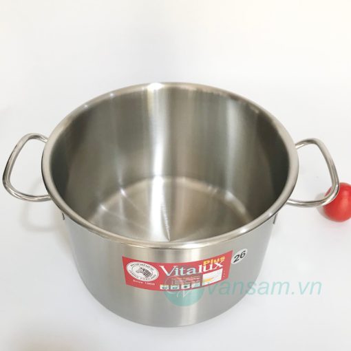 Nồi hầm 3 đáy inox 304 Zebra 26x18cm - Ảnh 2