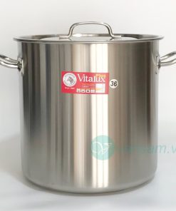 Nồi hầm Inox 304 Vitalux Zebra 3 đáy 36x36cm
