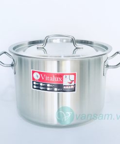 Nồi hầm 3 đáy inox 304 Zebra Vitalux 26cm