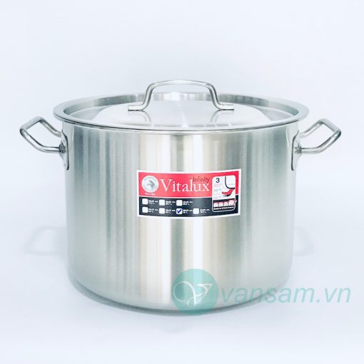 Nồi hầm 3 đáy Zebra Vitalux 28cm - Sản xuất tại Thái Lan