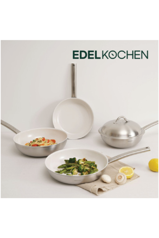 Chảo 3 lớp inox 304 Edelkochen 28cm - Ảnh 2