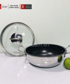 Nồi inox chống dính 3 đáy Fivestar 20cm