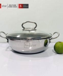 Alternative view of Nồi inox chống dính 3 đáy Fivestar 20cm