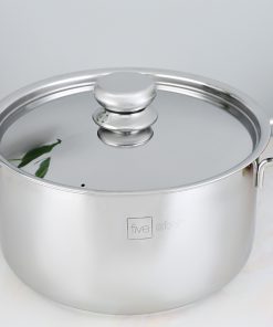 Nồi 3 đáy inox Fivestar 24cm nắp inox