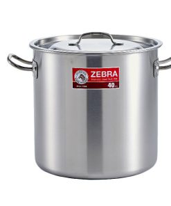 Nồi hầm Inox 304 Zebra 1 đáy 40x40cm 50L
