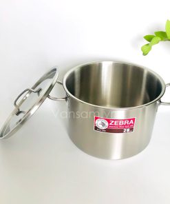 Alternative view of Nồi inox 304 nguyên khối Zebra 28cm x 20cm - Sản xuất tại Thái Lan