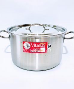 Nồi 3 đáy inox 304 Zebra plus 30cmx18cm 12.5 lít