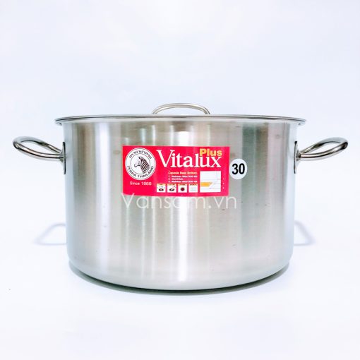 Nồi 3 đáy inox 304 Zebra plus 30cmx18cm 12.5 lít - Ảnh 3