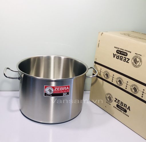 Nồi inox 304 đúc nguyên khối Zebra 32cm - Sản xuất tại Thái Lan - Ảnh 2