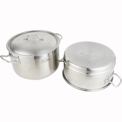 Bộ Nồi Xửng Hấp Nắp Inox Fivestar 32cm - Ảnh 4
