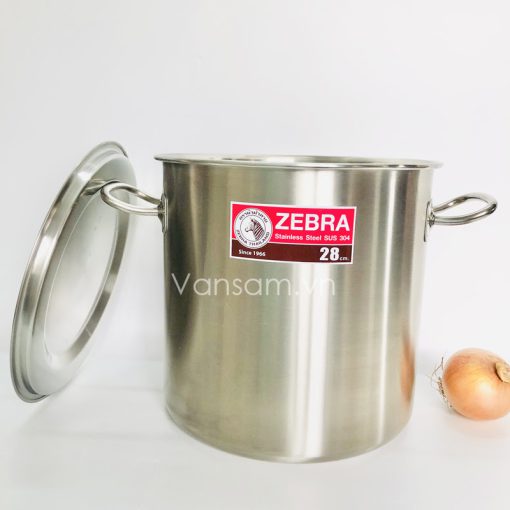 Nồi inox 304 thân cao Zebra 28cm*28cm - Sản xuất tại Thái Lan - Ảnh 3