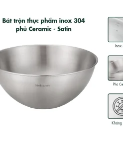 Alternative view of Bộ 3 thố inox 304 Edelkochen Hàn Quốc màu green