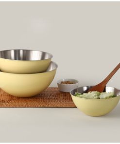 Alternative view of Bộ 3 thố inox 304 Edelkochen Hàn Quốc màu vàng