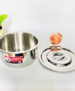 Alternative view of Thố inox 304 Zebra Thái Lan