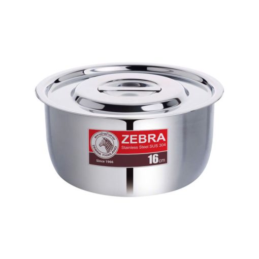 Thố inox 304 Zebra Thái Lan 16cm