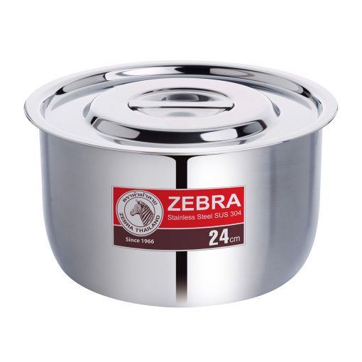 Thố inox 304 Zebra Thái Lan 24cm