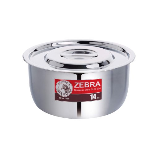 Thố inox 304 Zebra Thái Lan 14cm