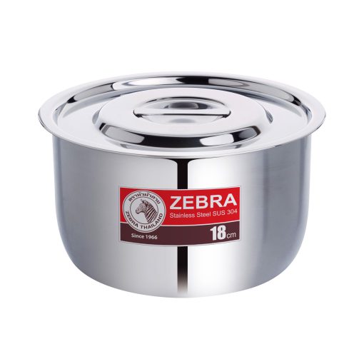 Thố inox 304 Zebra Thái Lan 18cm