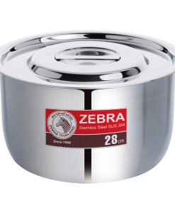 Thố inox 304 Zebra Thái Lan 28cm