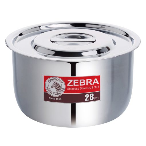 Thố inox 304 Zebra Thái Lan 28cm
