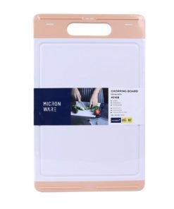 Thớt nhựa kháng khuẩn Micron Ware Thái Lan 40x25 màu hồng