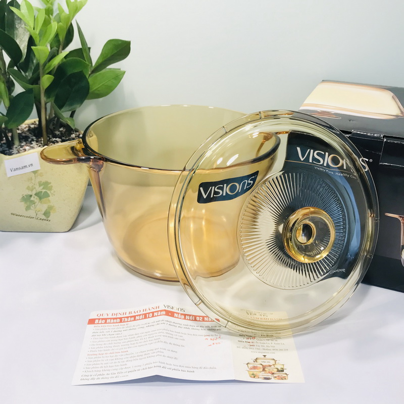 Nồi thủy tinh Visions 3.5 lít VS-3.5/CL1 sản xuất tại Pháp - Ảnh 2