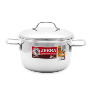 Nồi 3 đáy inox 304 Zebra Extreme 24cm 6.2 lít 162289